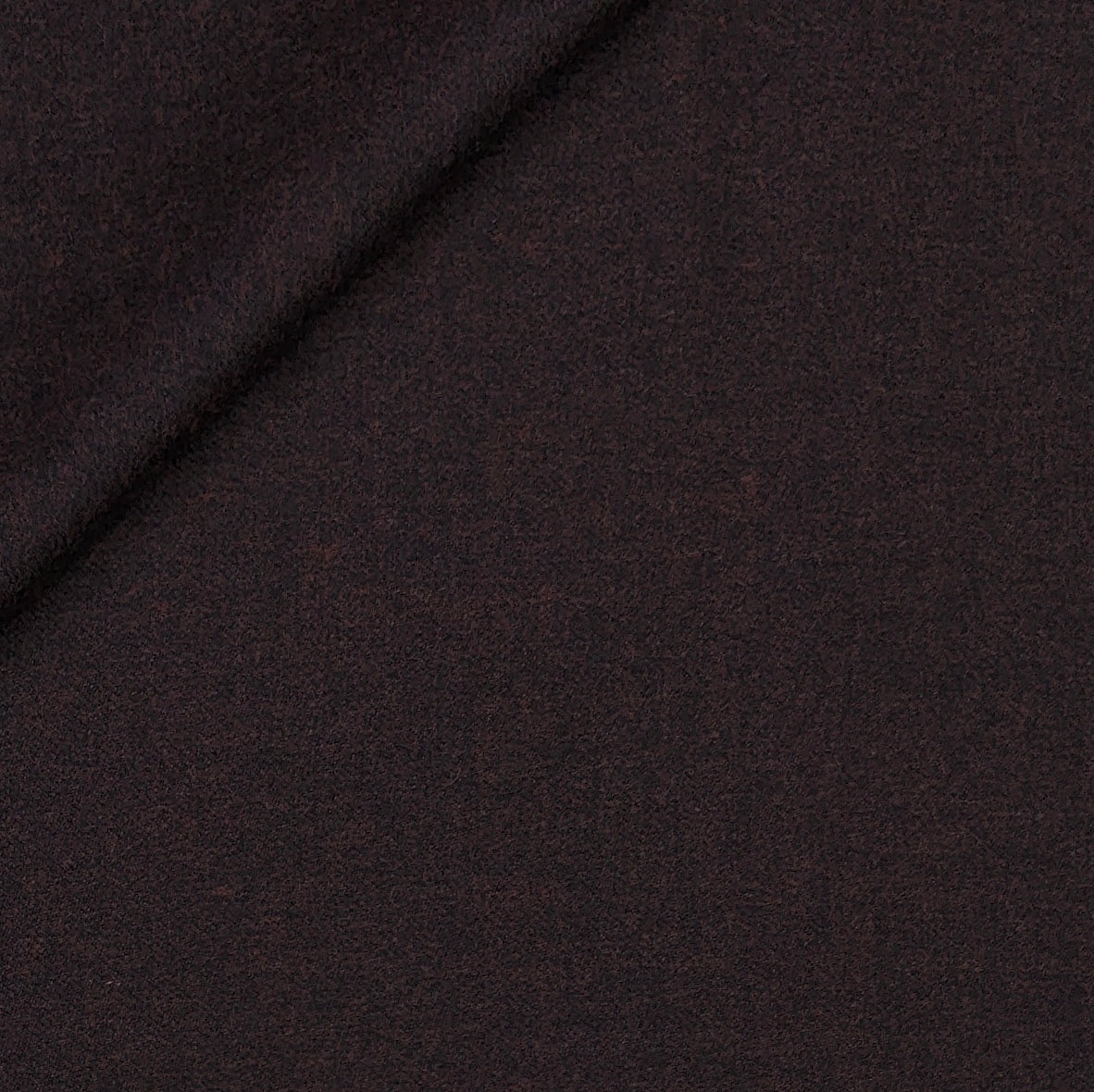 Tweed Blazer Fabric OCM Finest 100% Wool Plain Colour Plum Maroon